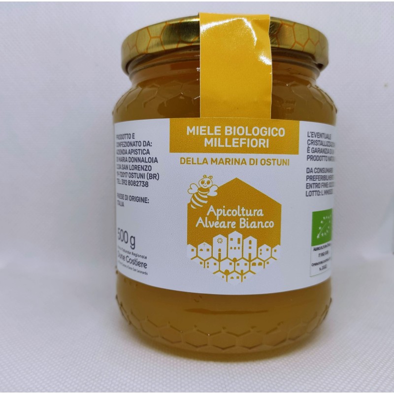 Organic Spring Wildflower Honey